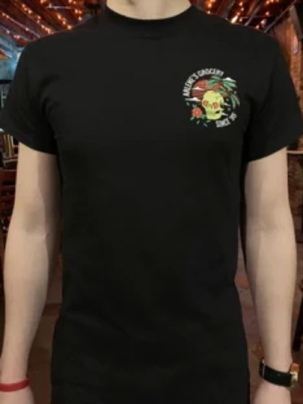 Arlene's Grocery ORIGINAL LOGO Black Graphic Tee (last one!)